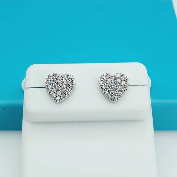 "925 Sterling Silver CZ Beautiful Earrings for Women, 1USPAR4229 - Picture 5 of 11